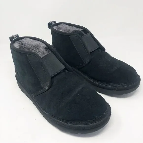 UGG AUSTRALIAMen’s Neumel Flex Black Ankle High Pull On Boots Size 11
